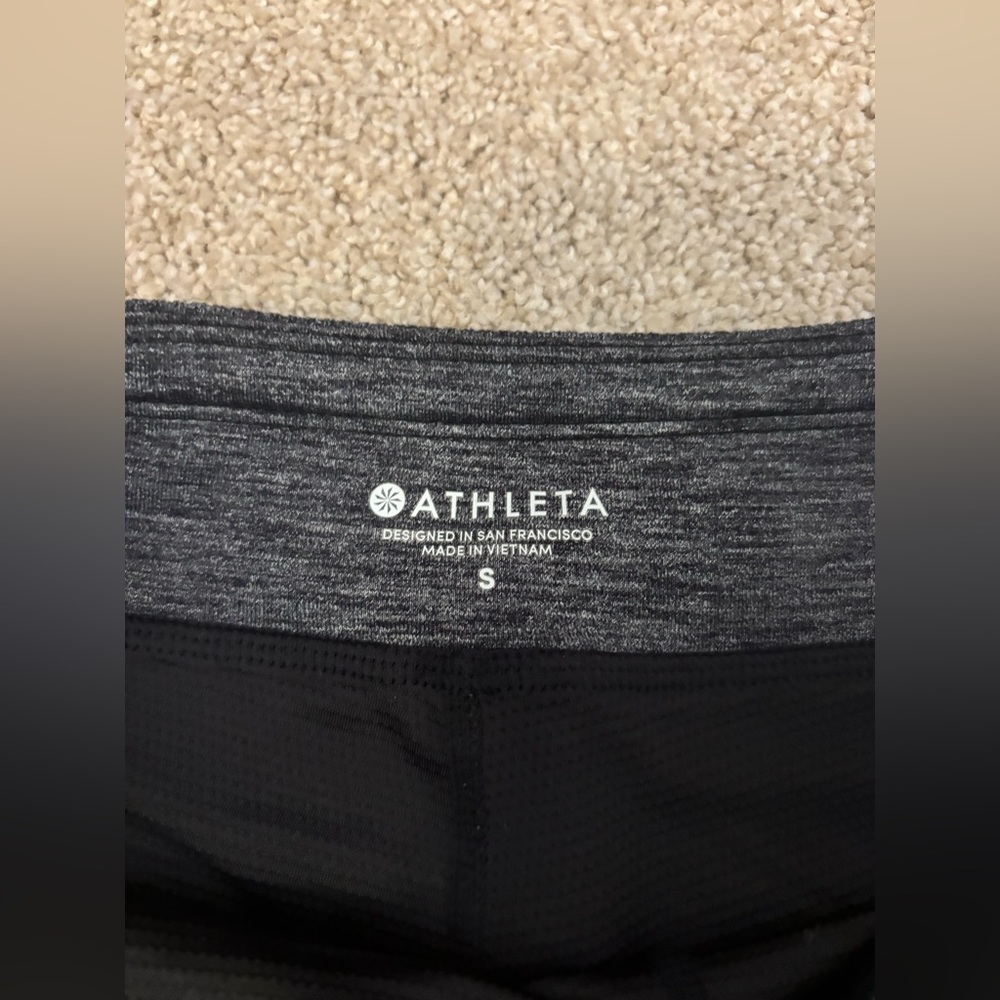 Women’s Athleta Excursion Skort Small Charcoal Gr… - image 2